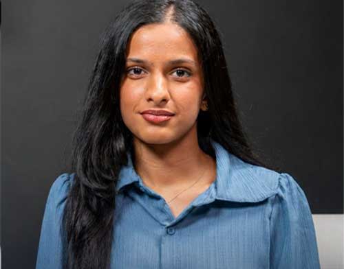 Maha Shahzad Qayyum, Psychological Science student and Head Secretary